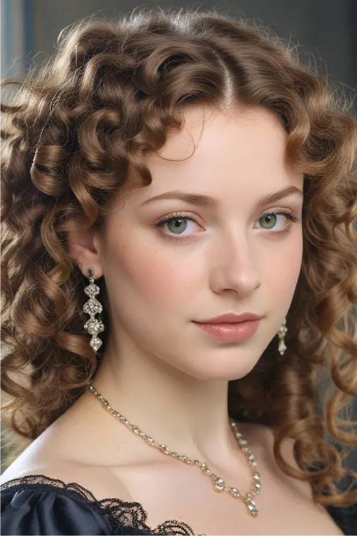  Victorian Ringlets Hairstyle