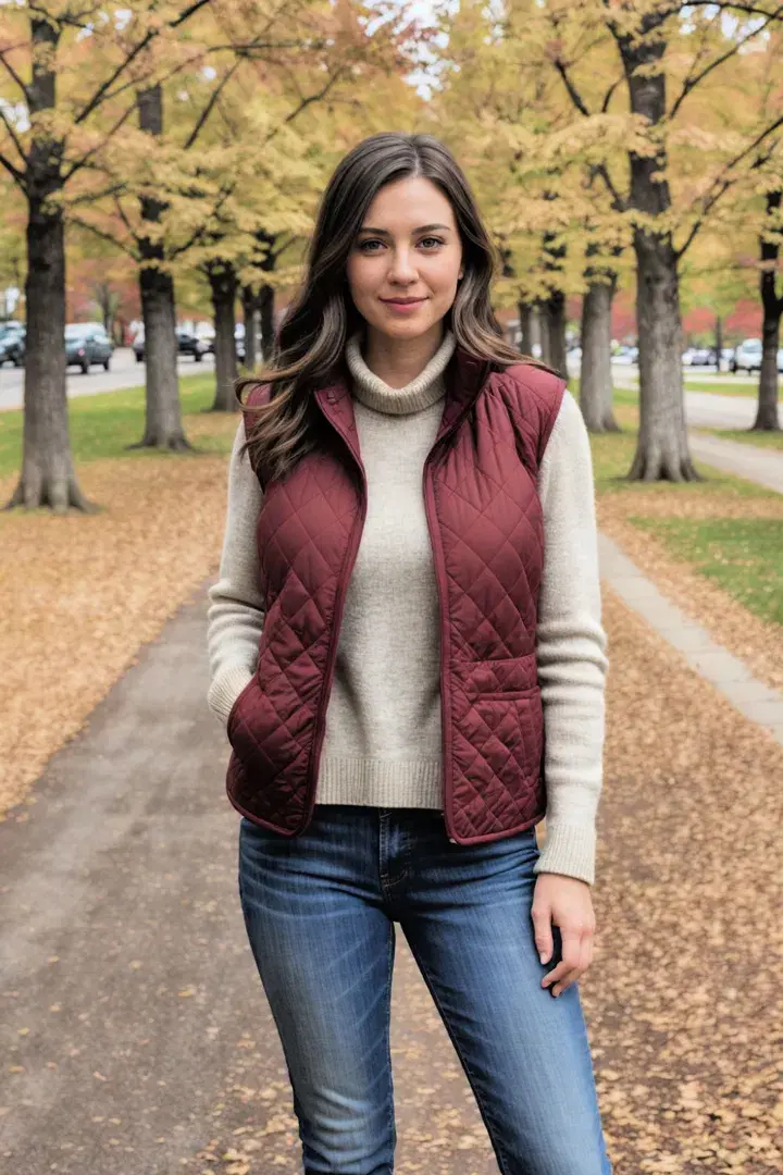 Warm Quilted Vest