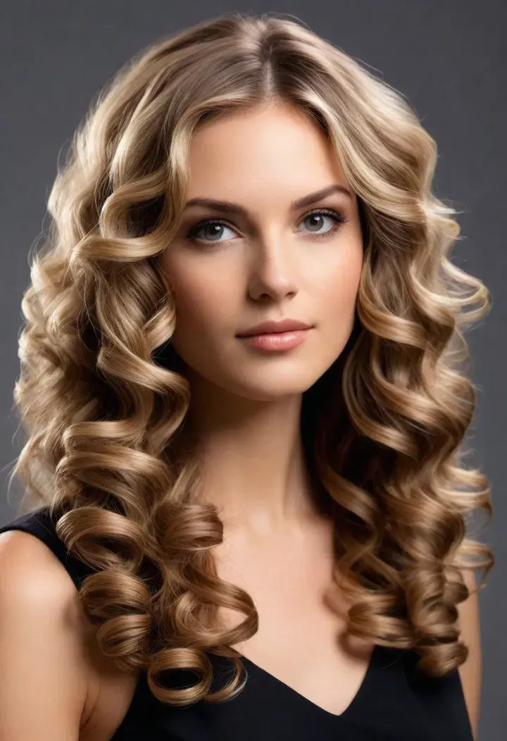 Waterfall Curls Hairstyle