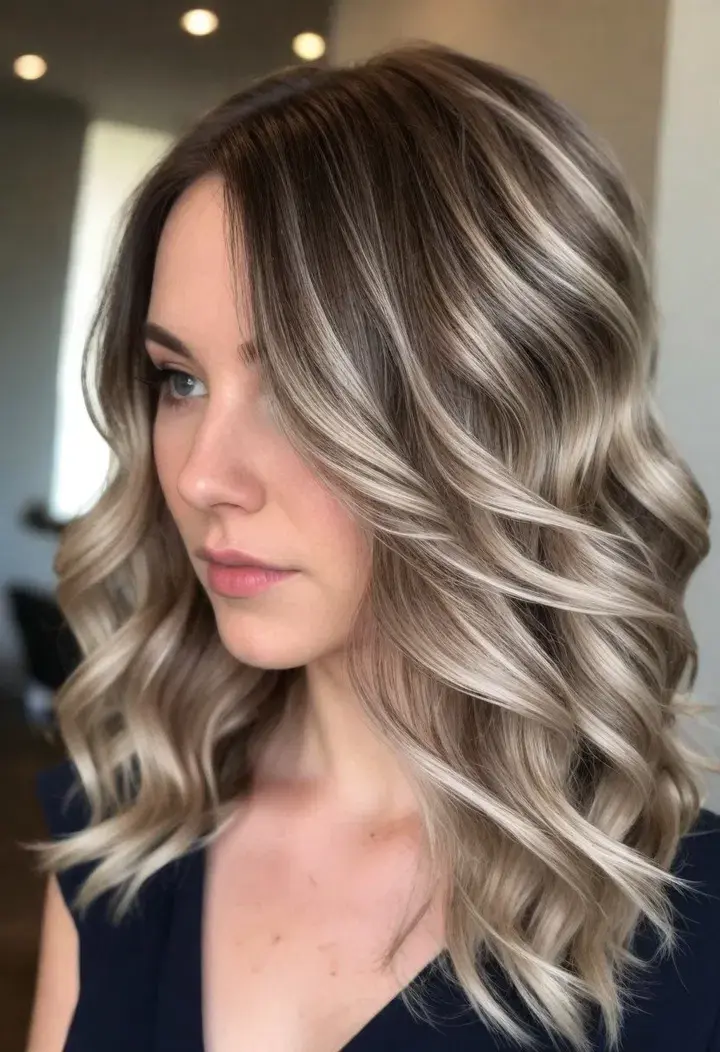  Waterfall Waves for wavy hairstyle
