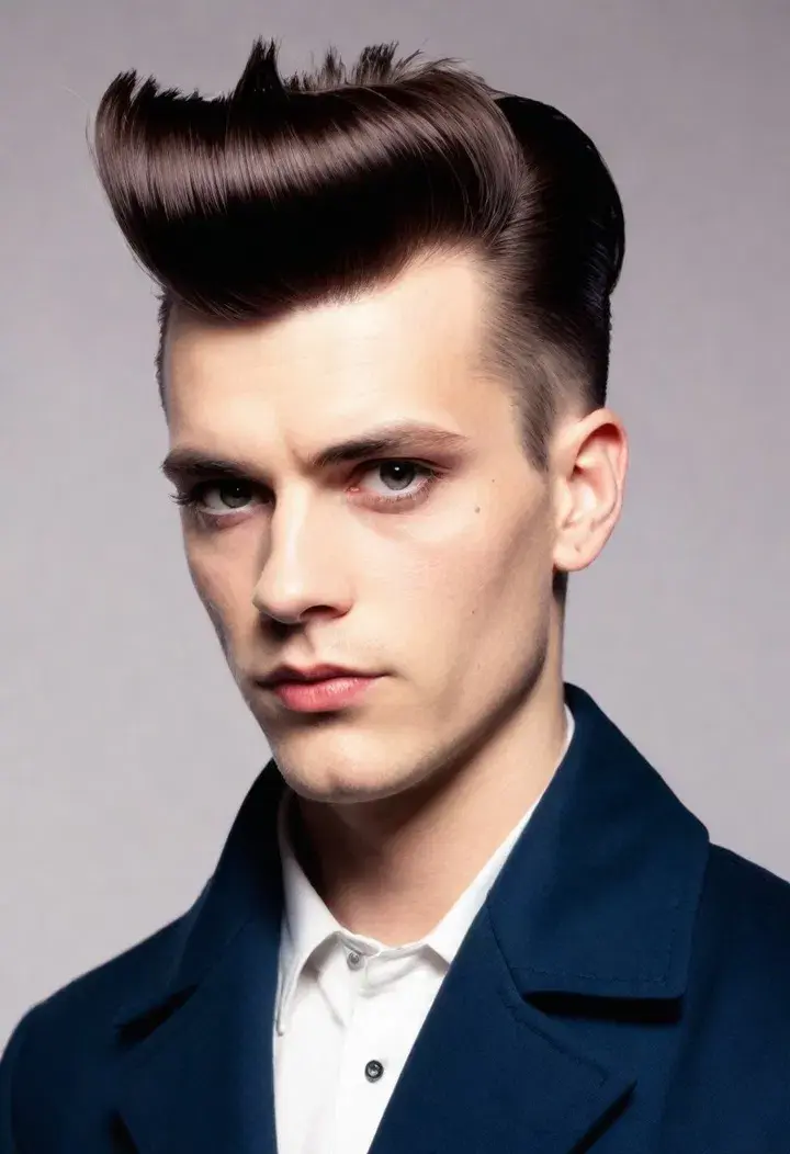 he Psychobilly Quiff punk hairstyle
