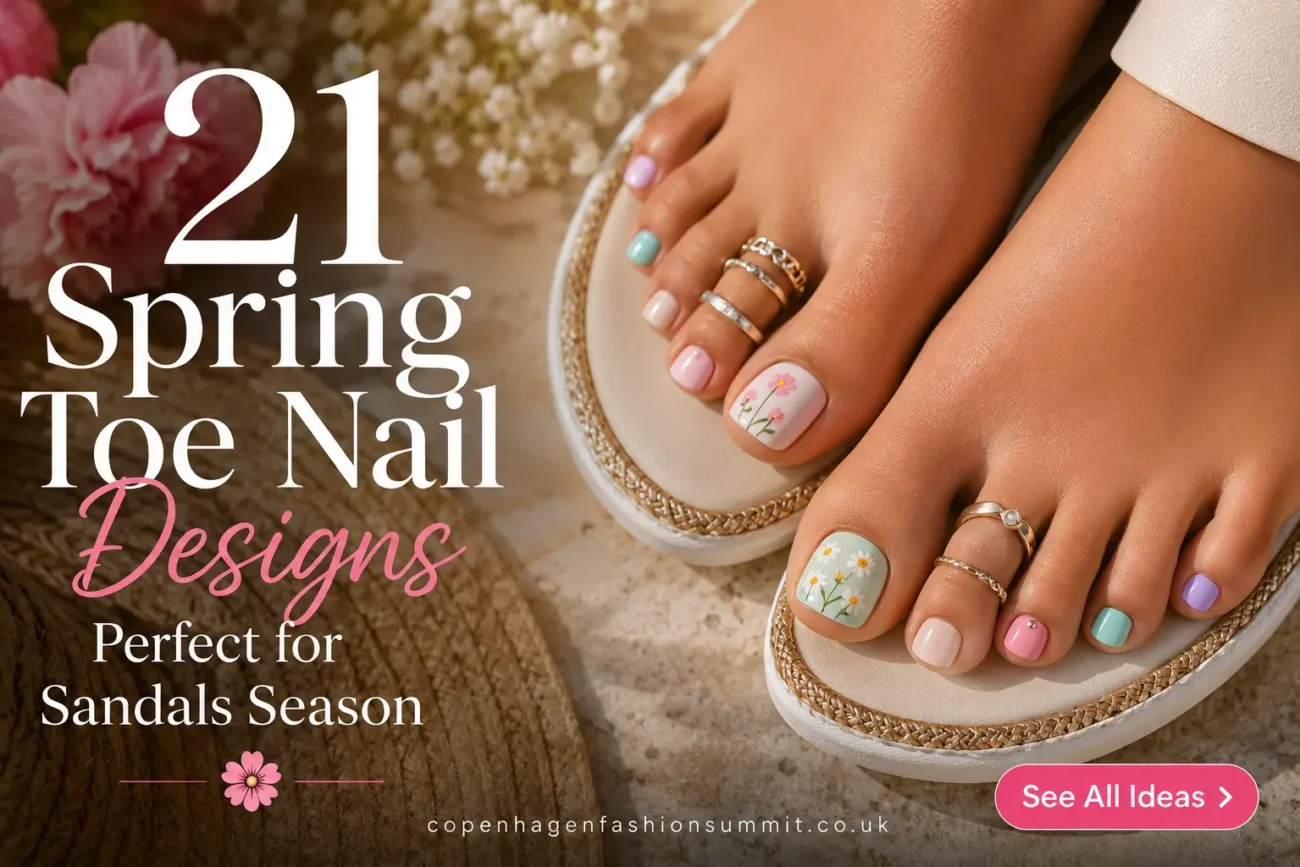 21 Spring Toe Nail Designs