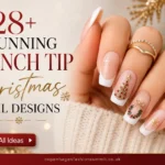 28+ Stunning French Tip Christmas Nail Designs