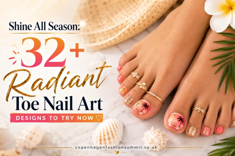 Shine All Season: 32+ Radiant Toe Nail Art Designs to Try Now