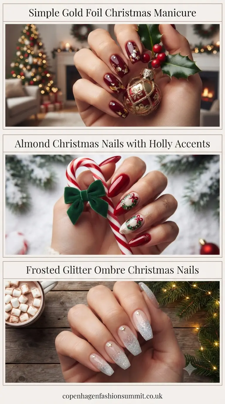 22+ Easy Christmas Nail Ideas for a Chic Holiday Look 5 Christmas Nails Design part 4