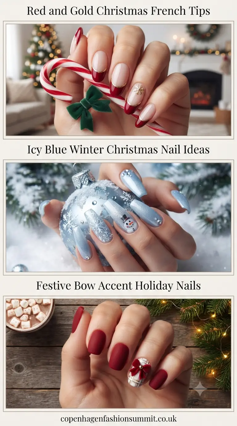 22+ Easy Christmas Nail Ideas for a Chic Holiday Look 7 Christmas Nails Design part 6