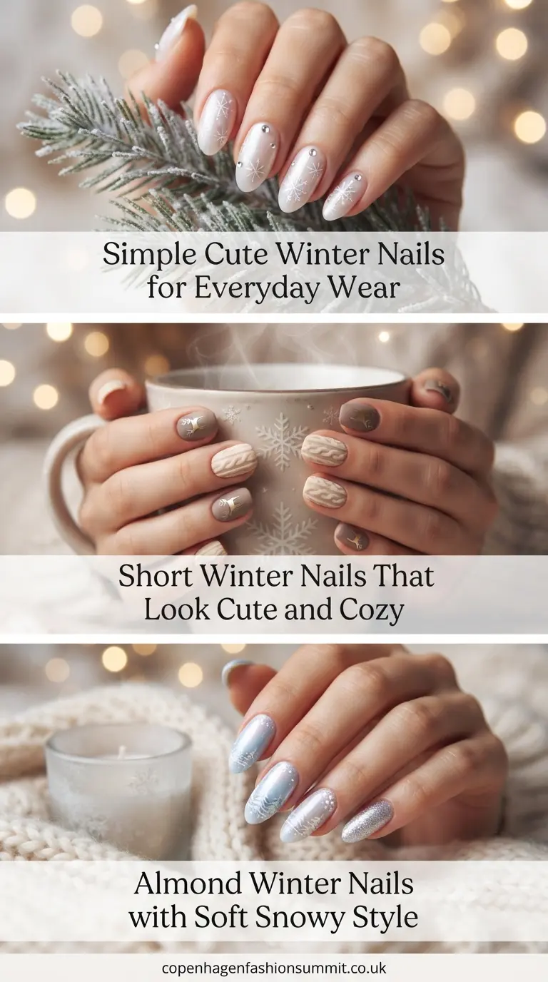 Cute Winter Nails   part 1