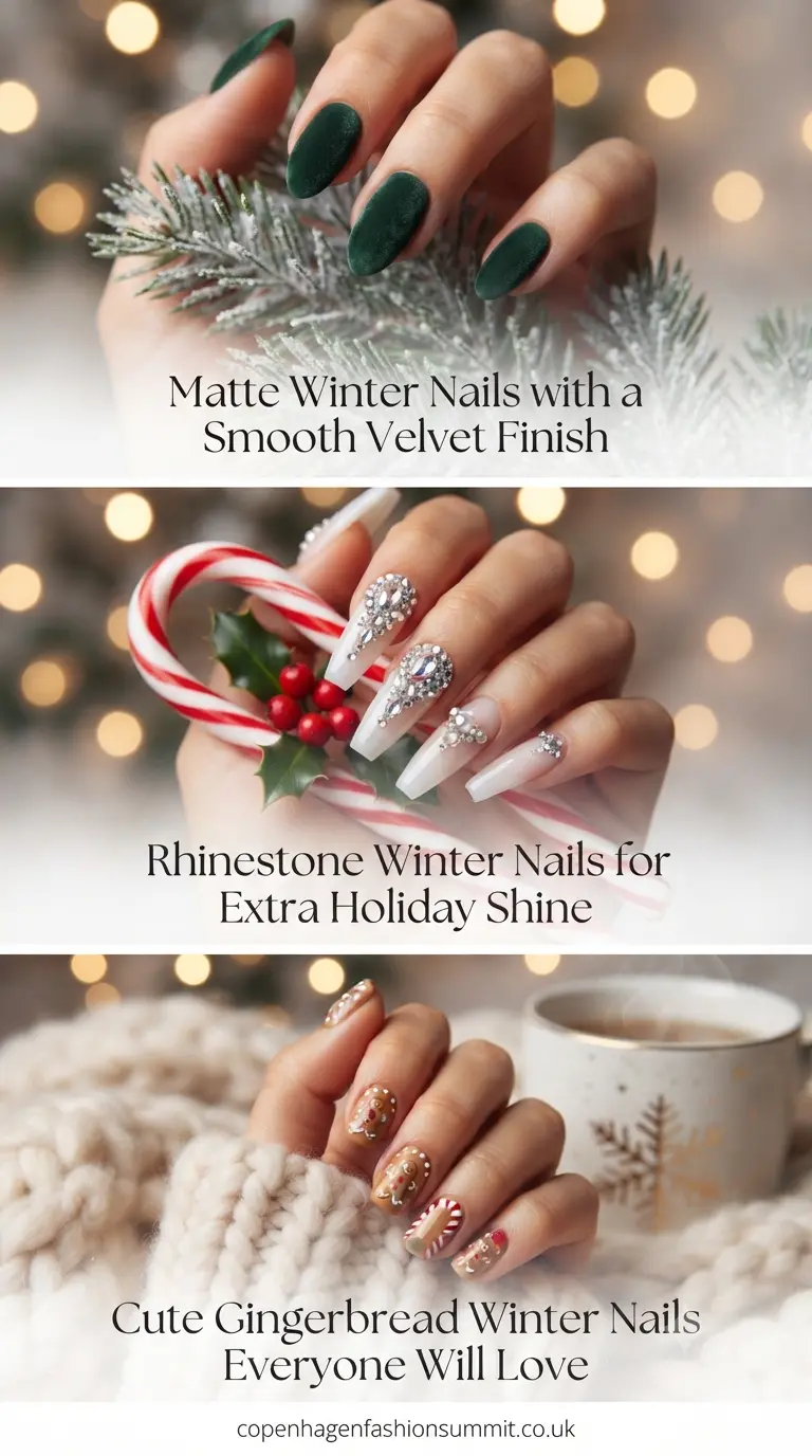 Cute Winter Nails   part 10