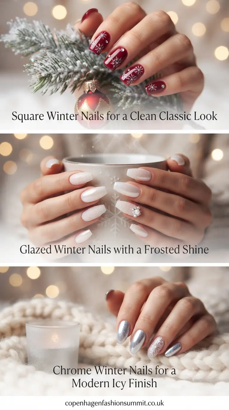 Cute Winter Nails   part 2