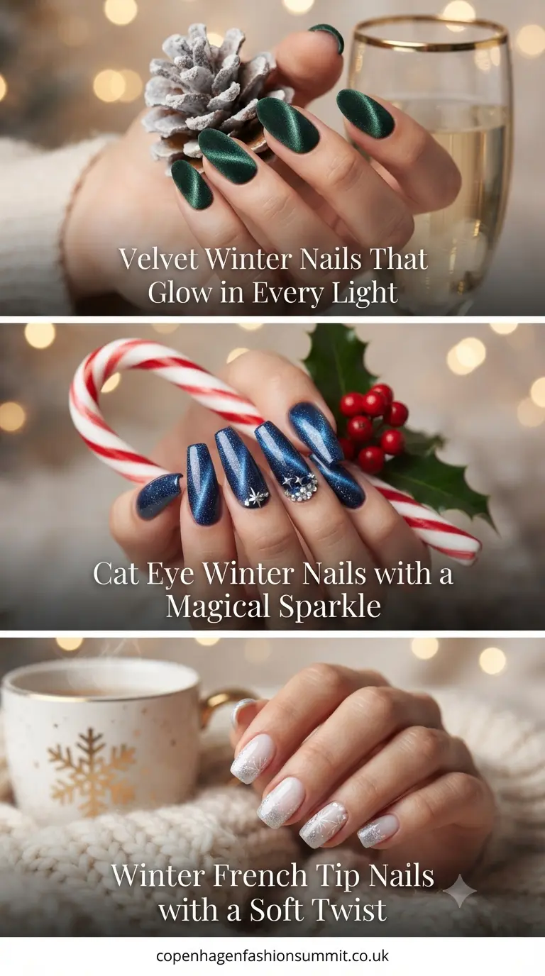 Cute Winter Nails   part 3