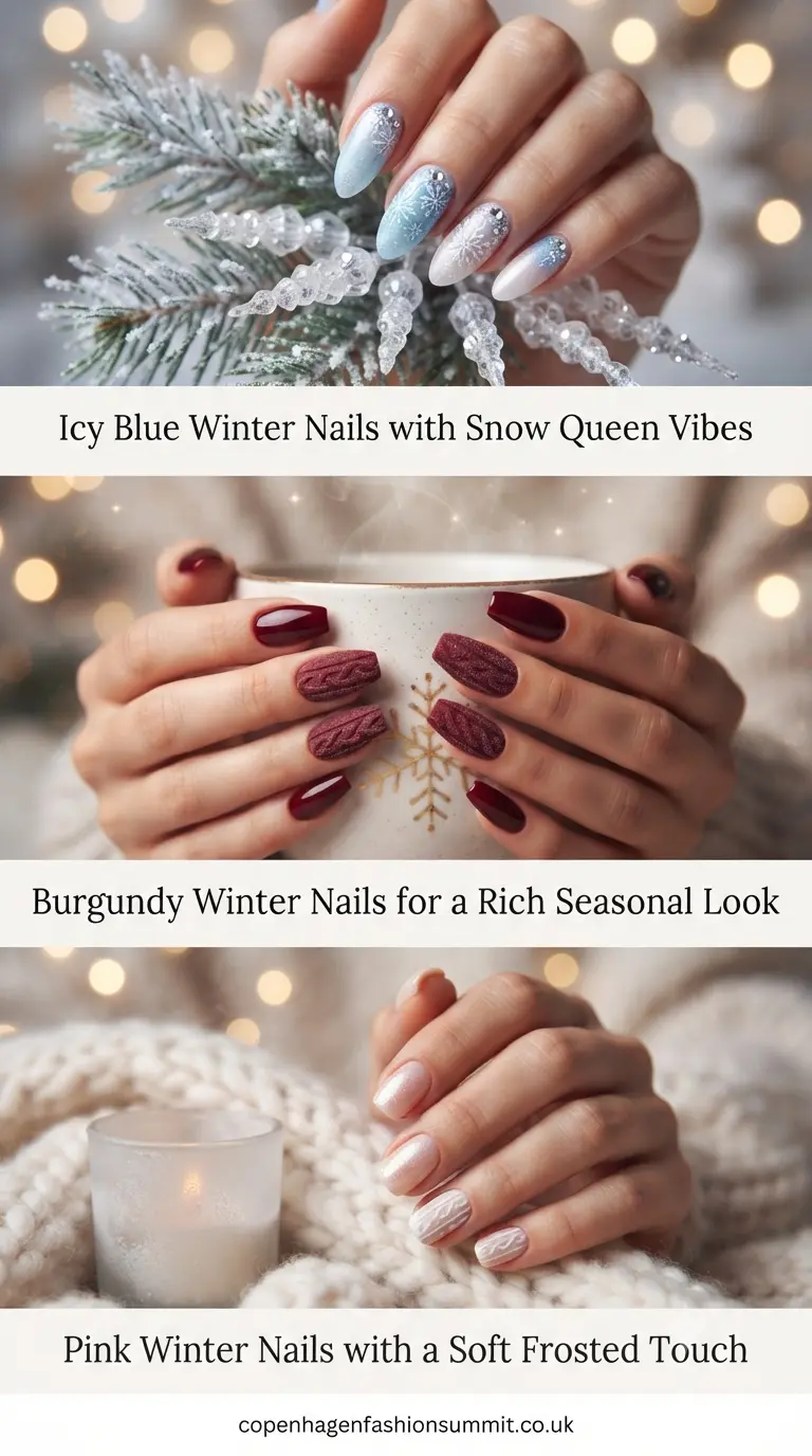 Cute Winter Nails   part 8
