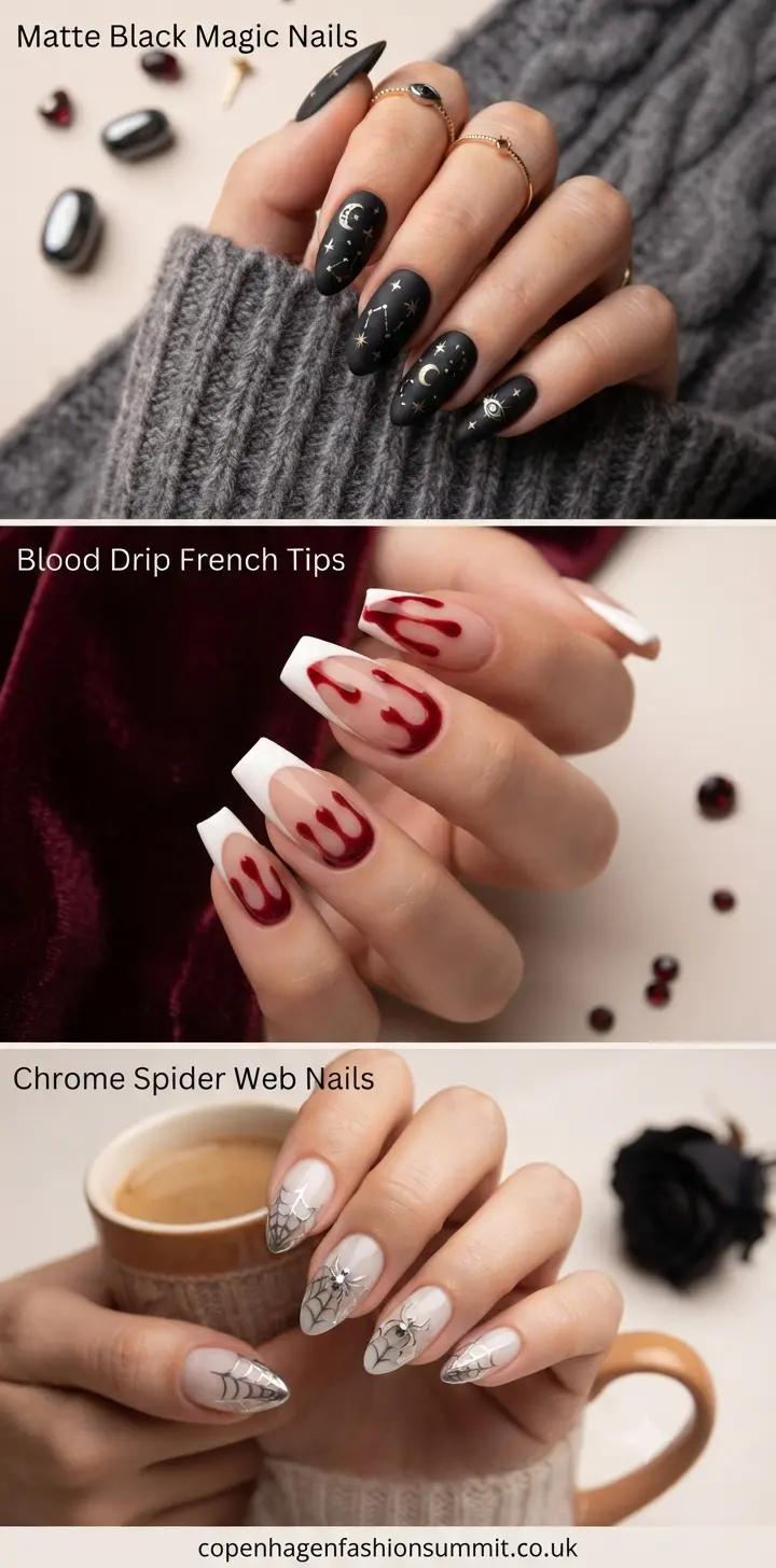 Halloween Nail Inspo Ideas  part 1