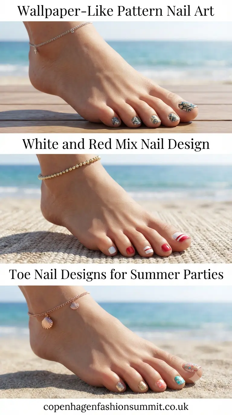 Radiant Toe Nail Art Ideas part 6