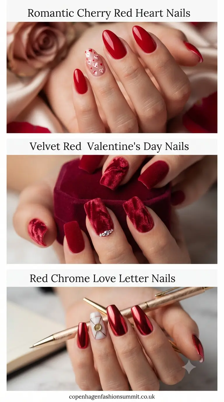 Red Day Nails Part 1