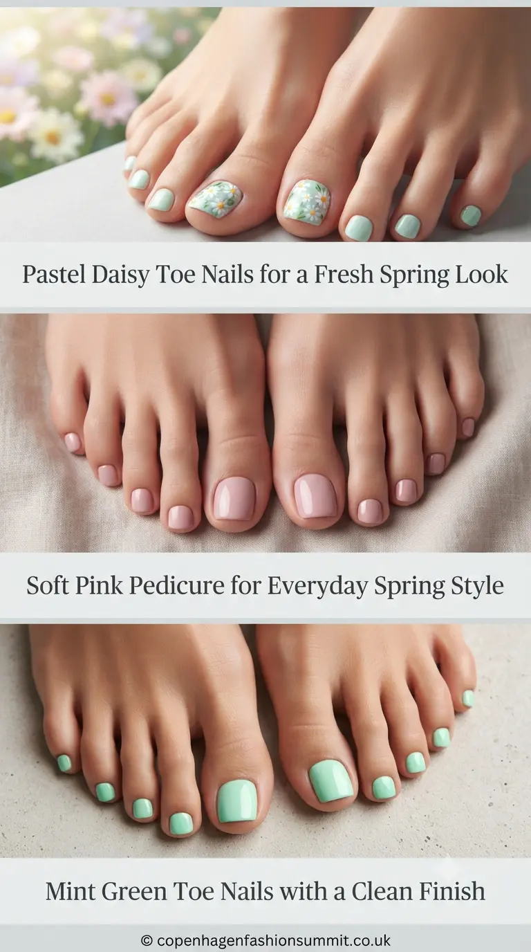 Spring Toe Nail Designs  part 1