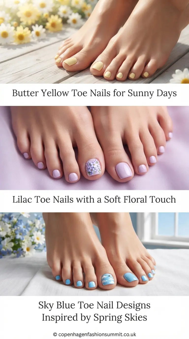 Spring Toe Nail Designs  part 2