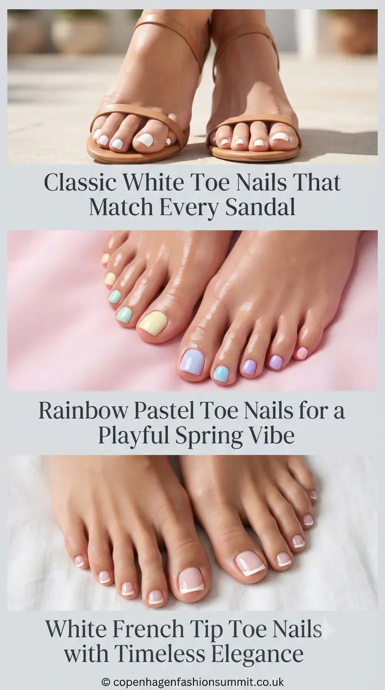 Spring Toe Nail Designs  part 3