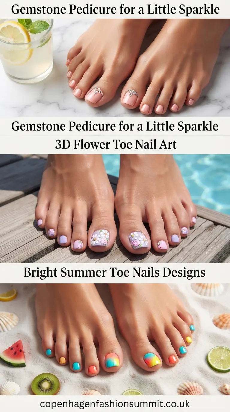 29 Hottest Summer Toe Nail Art Ideas You Need to Try Right Now! 7 Summer Toe Nail Designs part 6
