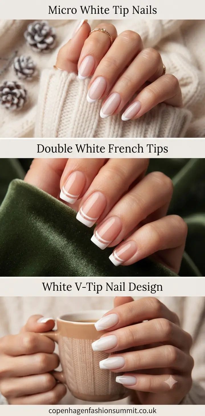 35 Chic White Tip Nail Designs Every Nail Lover Needs to See 2 White Tip Nail Designs part 1